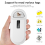 134.2KHz RFID Reader Pet Scanner Portable Animal Chip for ID Number Identification White 8