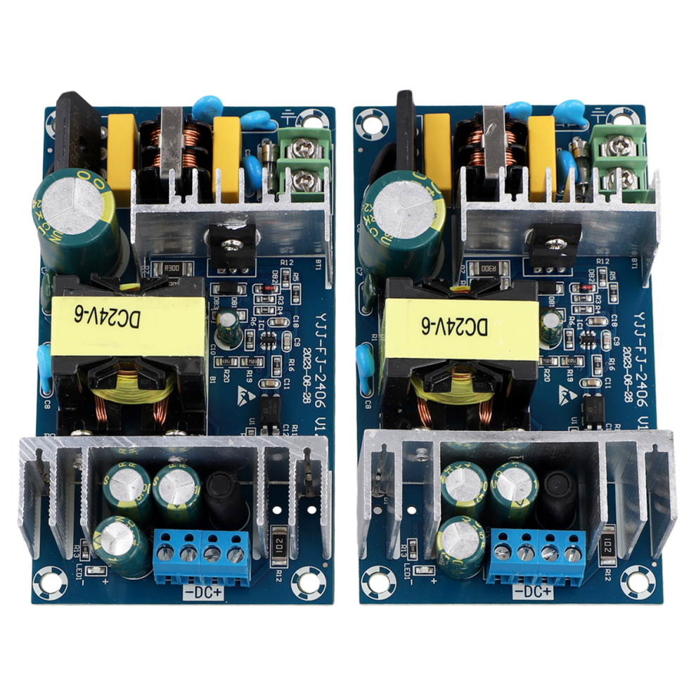 2Pcs 150W 24V 6A High Power Module Bare Board Ac-Dc -Dc2416 Transformer 4852145413827