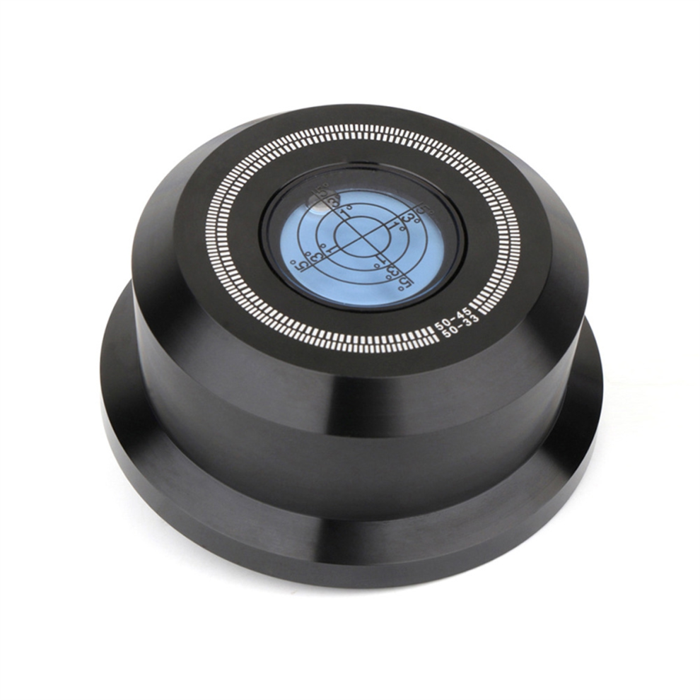 Monosaudio Record Weight Stabilizer For Vinyl Turntable,50Hz, Aluminum Vibration Damper, Enhances Lp Sound Quality Black 4852145411090