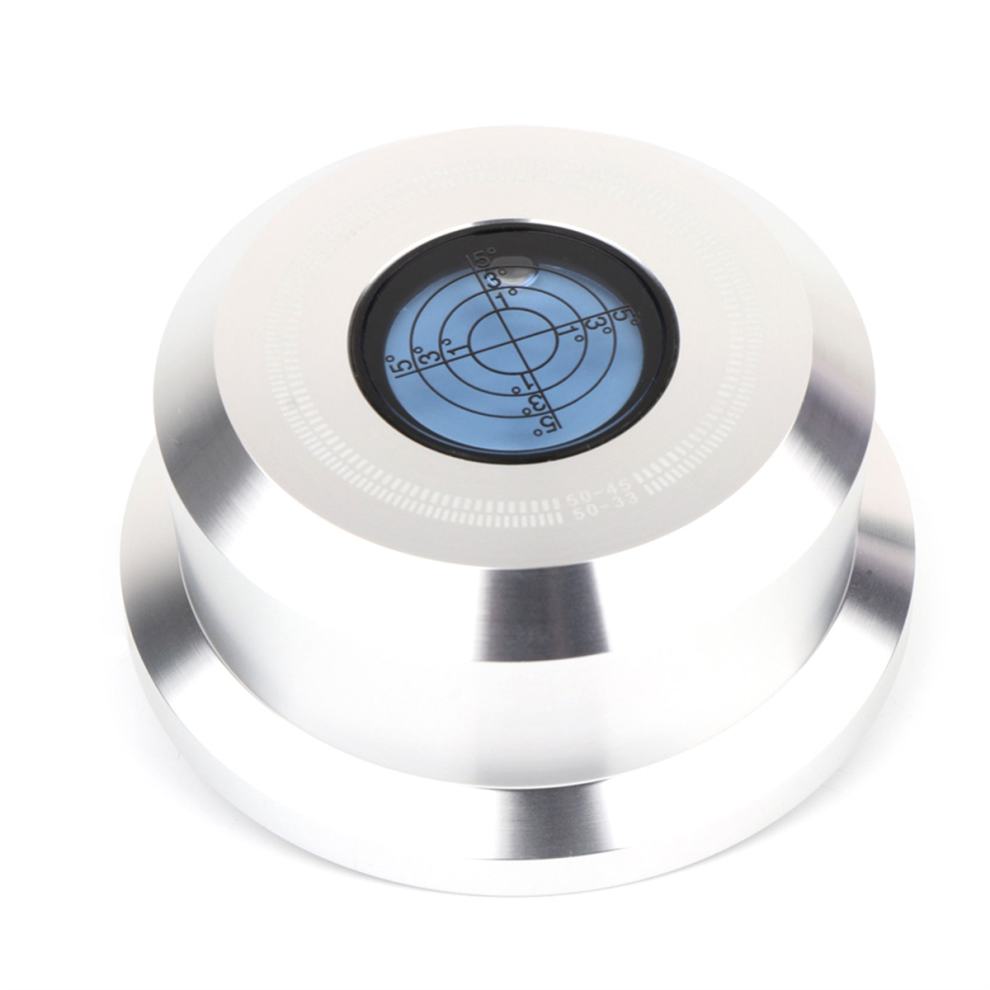 Monosaudio Record Weight Stabilizer For Vinyl Turntable,50Hz, Aluminum Vibration Damper, Enhances Lp Sound Quality Silver 4852145411083