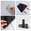 Wall Mounted Kit Compatible Satellite Receiver Bracket Mounting Adjustable 360 Degree for Better Signal 6
