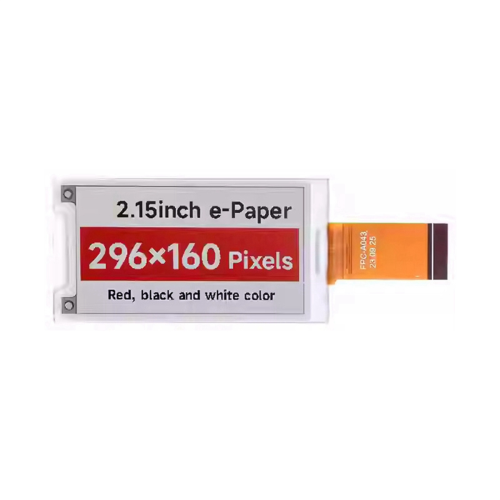 2.15-Inch E-Paper Electronic Module 296x160 Pixels SPI Communication HAT+ Standard for ,B 1