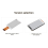 2.15-Inch E-Paper Electronic Module 296x160 Pixels SPI Communication HAT+ Standard for ,B 5