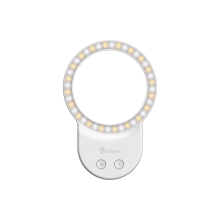 Magnetic Fill Light Pocket Selfie Phone Vlog Live Filling for Mobile Photography White