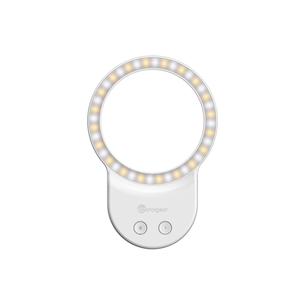 Magnetic Fill Pocket Selfie Phone Vlog Live Filling For Mobile Photography Light/White Saudism