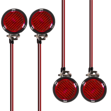 LED Lights Headlights Spotlight for -4 TRX6 Axial SCX10 SCX24 1/10 1/24 RC Car Truck Decoration Parts 4LED C