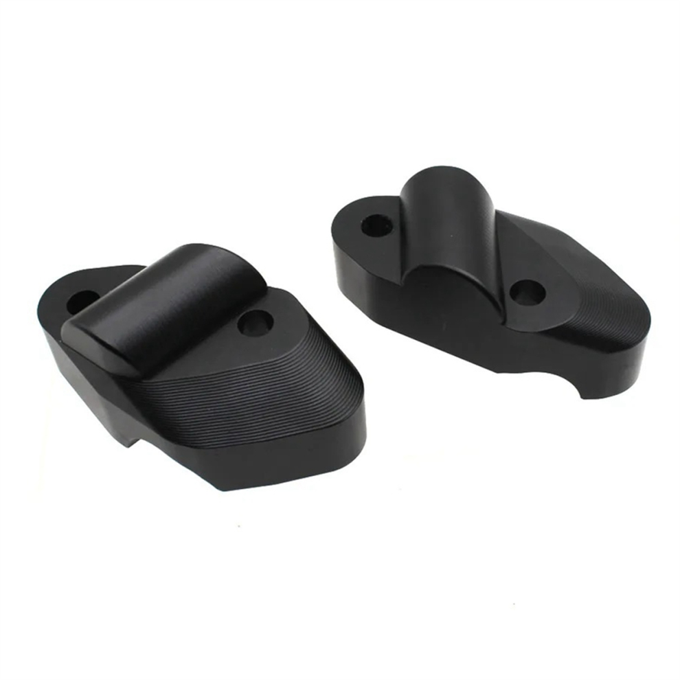 Motorcycle Handlebar Heightening Riser Bar Clamp Mount For Multistrada950 950 1200 S 2017- Black 4852145419430
