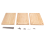Wooden Book Binding Tool Multi-Purpose Clamp Home Ancient Repair Paper Three Layers 3