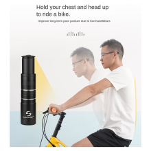 Bicycle Stem Extension Aluminum Alloy Handlebar Riser Mountain Bike Heightener Accessories,A