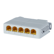 Gigabit PoE Extender 802.3af/At/Bt 5 Port Repeater Vlan Extend Additional 100m(328ft) of Power and Data Transmiss