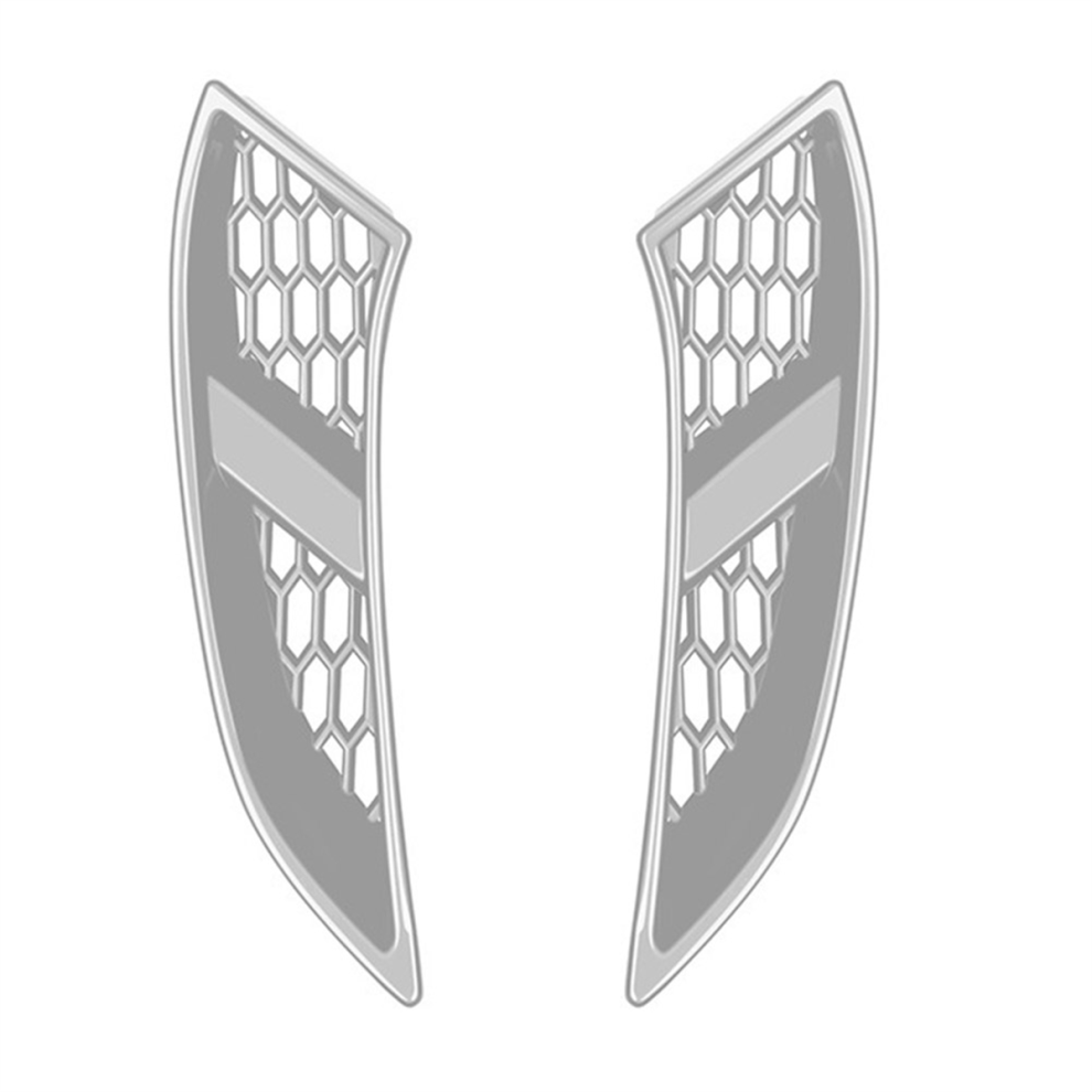 Car Front Fog Lamp Lower Cover Grille Trim For Prado Lc250 2024 Silver 4852145419805