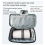 Projector Case for HY320 P300 Bag Storage Pockets Compatible with Most Projectors 6