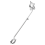 Instrument Flute Marching Music Clip Portable Accessories Silver 6