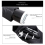 Astronomical Telescope Thickened Small Black Backpack Outdoor Portable Storage Bag 11