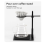 Pour over Coffee Stand Aluminum Alloy Station Dripper Adjustable Antislip 7
