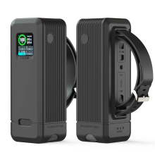 For Prime 250W Power Bank Silicone Case Portable Carrying Travel Storage Holder with TF/SIM Card A