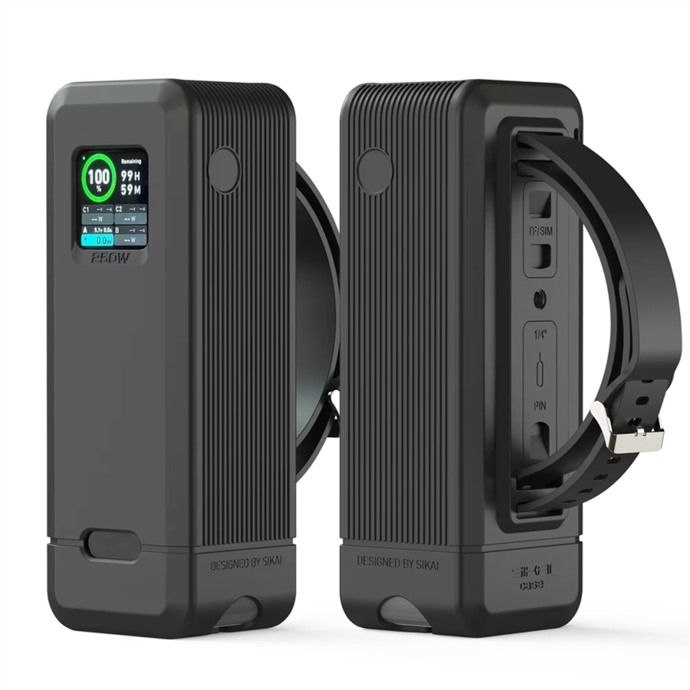 For Prime 250W Power Bank Silicone Case Portable Carrying Travel Storage Holder With Tf/Sim Card A 4852145425400