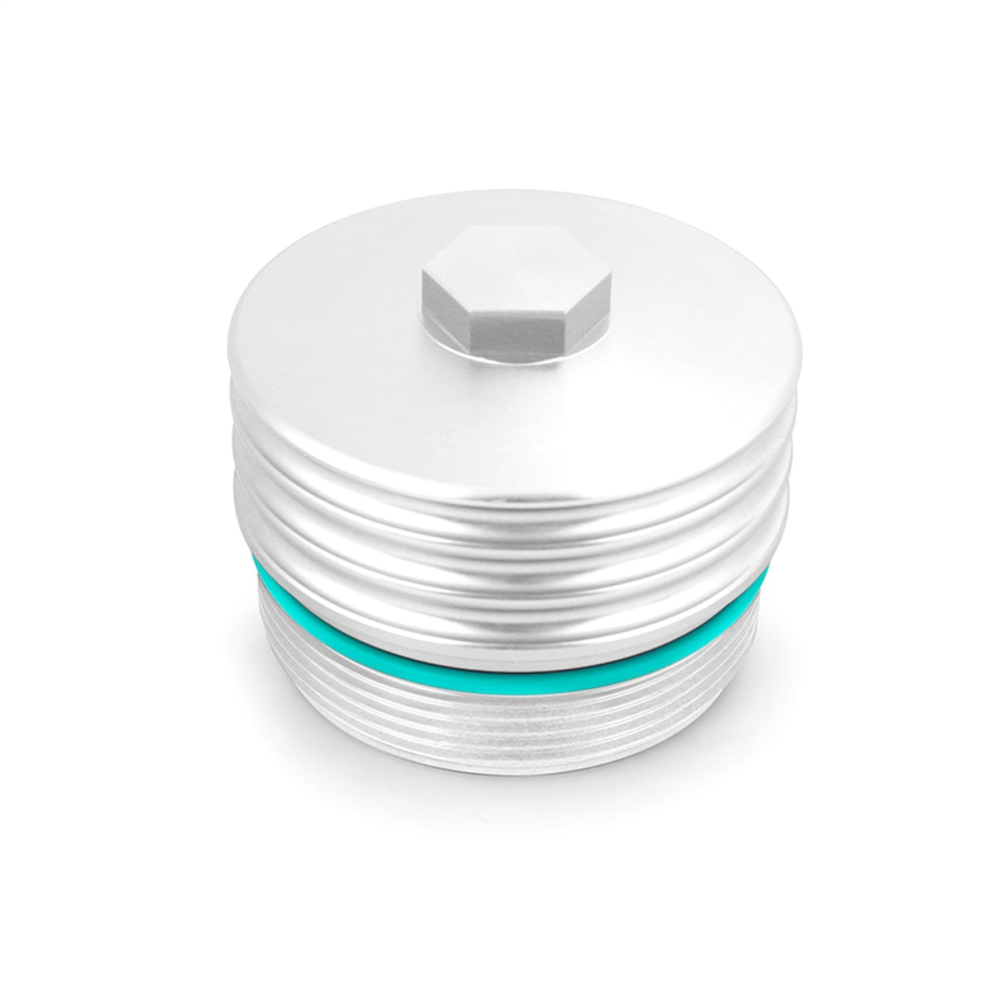 Oil Filter Cover Aluminum Alloy Engine Housing For N20 N26 N51 N52 N53 N54 N55 Z4 Car Modification Silver 4852145422638
