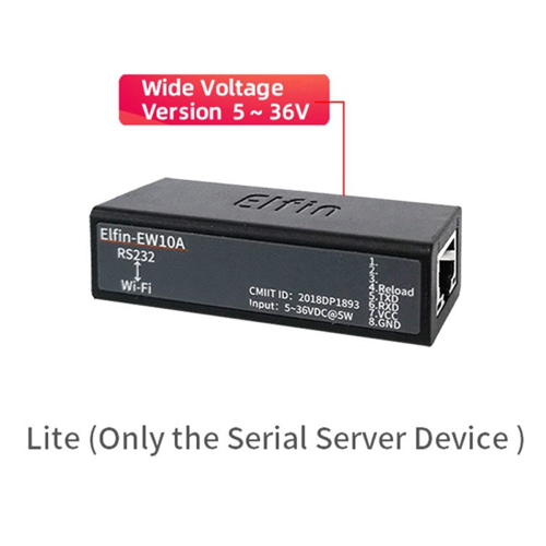 EW10A Serial Server Supports Multiple Network Protocols and Remote Management RS232 to WiFi 2