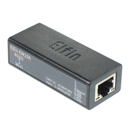 EW10A Serial Server Supports Multiple Network Protocols and Remote Management RS232 to WiFi 1