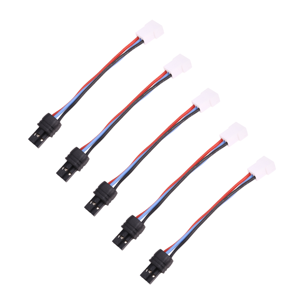 Saudism 5Pcs -4M Conversion Wire For Battery General Market Chargers And Other Models Female To Ph2.0 3P Male