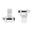 Motorcycle Rider Front Foot Pegs Lowering Kit for 350 660R Silver 7