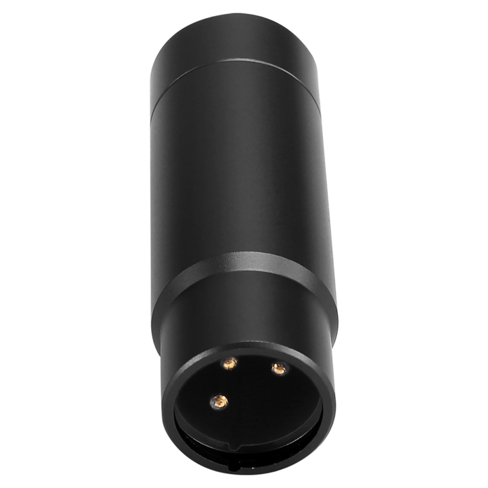 Phantom Power Adapter Microphone System Audio Mixer For Condenser Mic 48V Xlr 3.5Mm Black 4852145421891