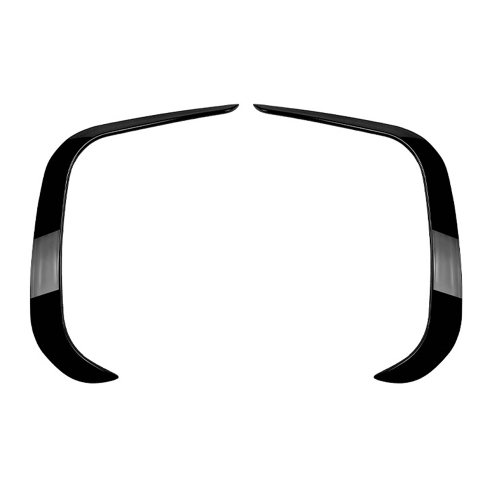 Car Front Bumper Lip Splitter Spoiler Fog Canard Trim Mk3 2024+ Bright Light/Black 4852145428173