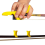 Violin Bow-Holding Device Hand Corrector Straight Bow-Carrying Correction Shape Yellow 8