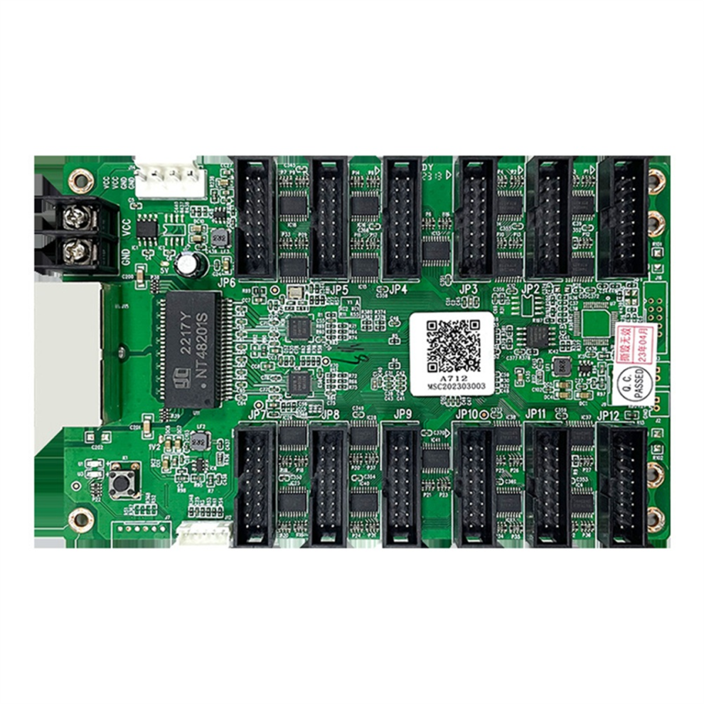 A712 Receiving Card Video Wall Controller Led Display Screen Rgb Matrix Hbu75 Full Color Module Control 4853150942272