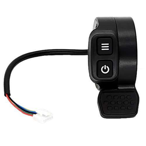 Electric Scooter Throttle Finger with Power Switch Speed Control Accelerator right