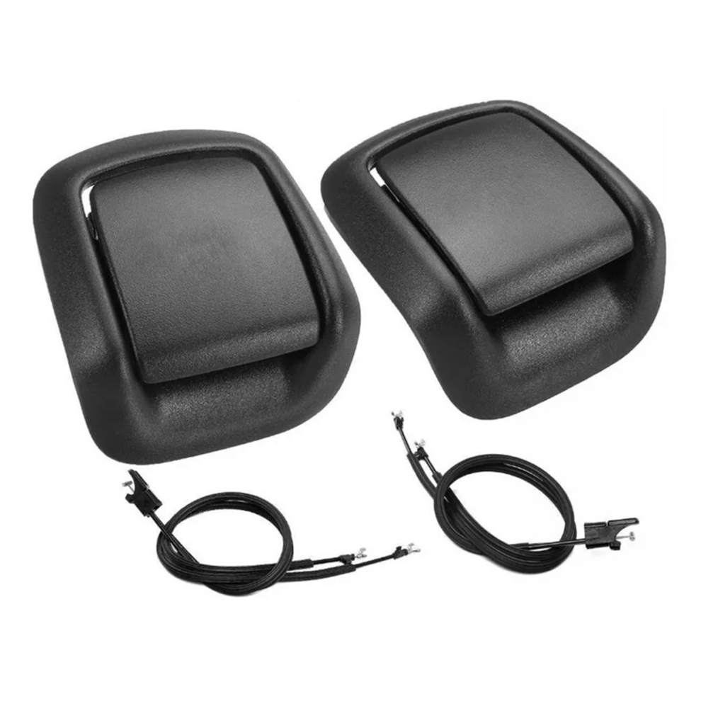 1Pair Front Seat Handle Cover With Cable 1441167 1441166 1417520 1417521 For Fiesta Mk6 2001-2008 Fusion 2001-2012 4853150944900