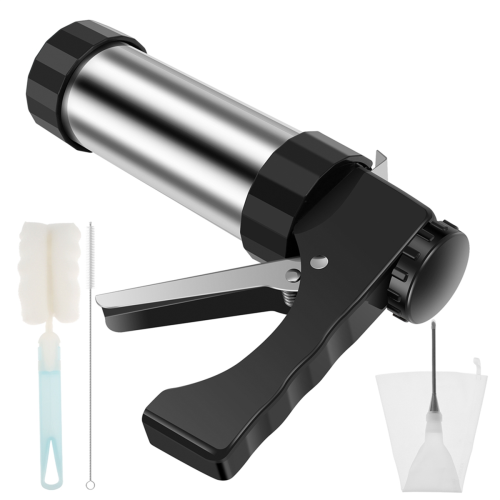 Churrera Churro Maker Machine Stainless Steel Kit with 3 Different Tips Piping Nozzle Hollow 1