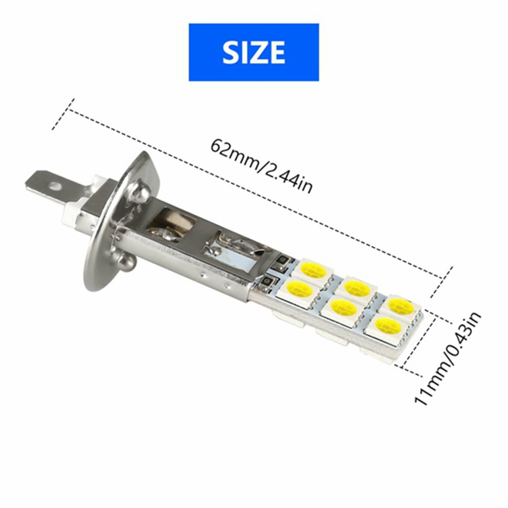 20Pcs H1 6000K Super 80W Led Head Bulbs Kit Fog Driving White/Light 4853150949202