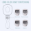 Food Measuring Scoop Scale Kitchen Spoon Digital for Pet with Led Display 7