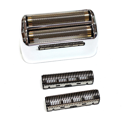 Replacement Shaver Foil Double Head for FXRF2G Men'S Trimmer Blade Net Silver