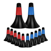 12 Pcs Sports Training Cones 9 Inch Agility Plastic Skating Marker for Kids Football Basketball Practice Mixed