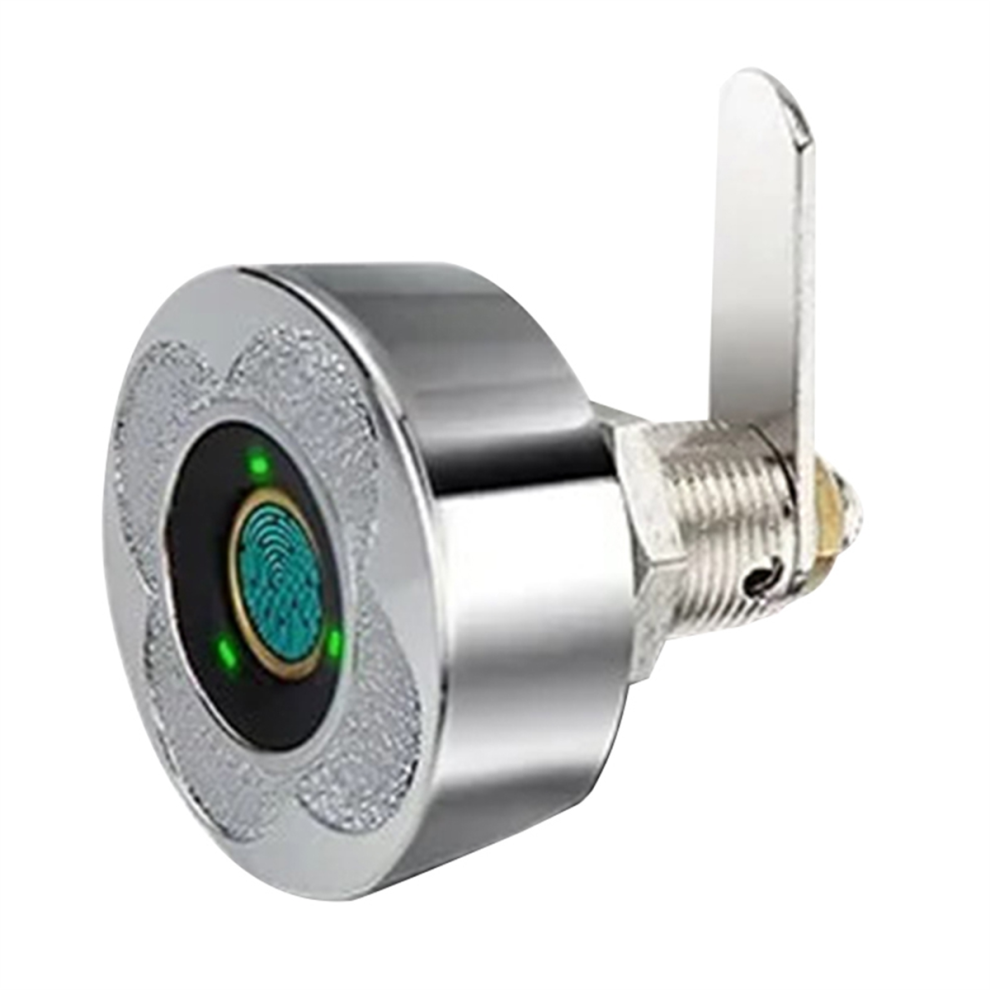 Saudism Smart Fingerprint Drawer Lock - Electronic Double Door Cabinet Security Suitable For Wardrobes Shoe Cabinets Mailboxes B