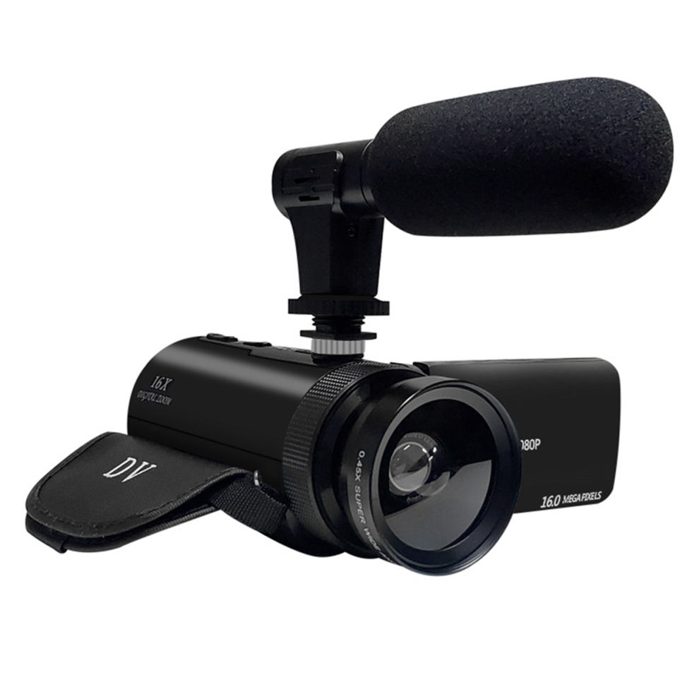 Dv Video Recorder Camcorder Audio Recording With Microphone Digital Zoom Camera Machine For Vlogs (Eu) 4853150961693