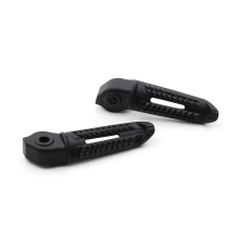 Motorcycle Accessories Rear Footrests Foot Rest Pegs Pedal for Street Triple 765R 765RS 2020-2025 Black