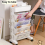 Storage Racks Bookshelves Movable Multi-Layer Shelves Desktop Baskets 6 Layers 4