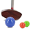 1 Piece Solid Color Park Golf Balls Ball 60mm 2.36in Green 3