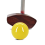 1 Piece Solid Color Park Golf Balls Ball 60mm 2.36in Yellow 4