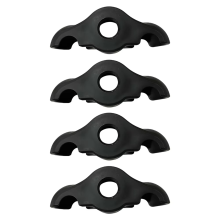 Cycling Training Foot Pads Shock Absorbing Indoor Snap Rocker Feet Adapters for Smart Bike Trainer,B