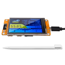 NerdMiner 2 Miner 55-60KH/S BTC Lottery Solo 2.8 Inch Display Bitcoin Nerd