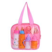My Doll Feeding Set 6 Piece for Toy Stroller with 2 Pacifier