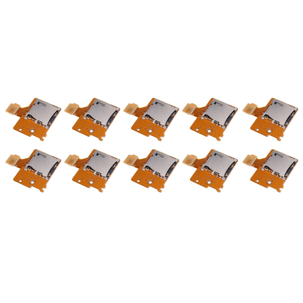 10Pcs Micro-Sd Tf Card Slot Reader Board For Ns Nx Console Replacement Multifunction Accessory 4853150973771