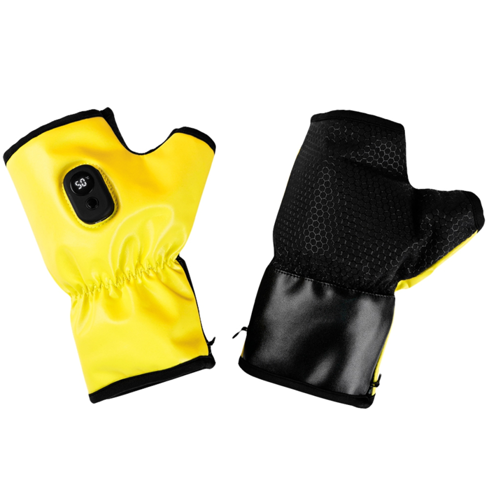 Electric Heating Gloves Fingerless Rechargeable Cold Weather Thermal Motorcycle For Women Men 4853150968517