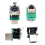 Ethercon Rj45 Chassis Socket,D-N8FDP RJ45 Feed/Pass Panel Mount Jack,D Series Cat5 Vertical Panel-Mount Connector 4