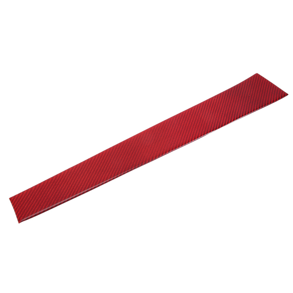 Abs Carbon Fiber Dashboard Panel Cover Trim Decor Sticker For 10Th Gen 2016 2017 2018 2019(Rhd) Red 4853150978394